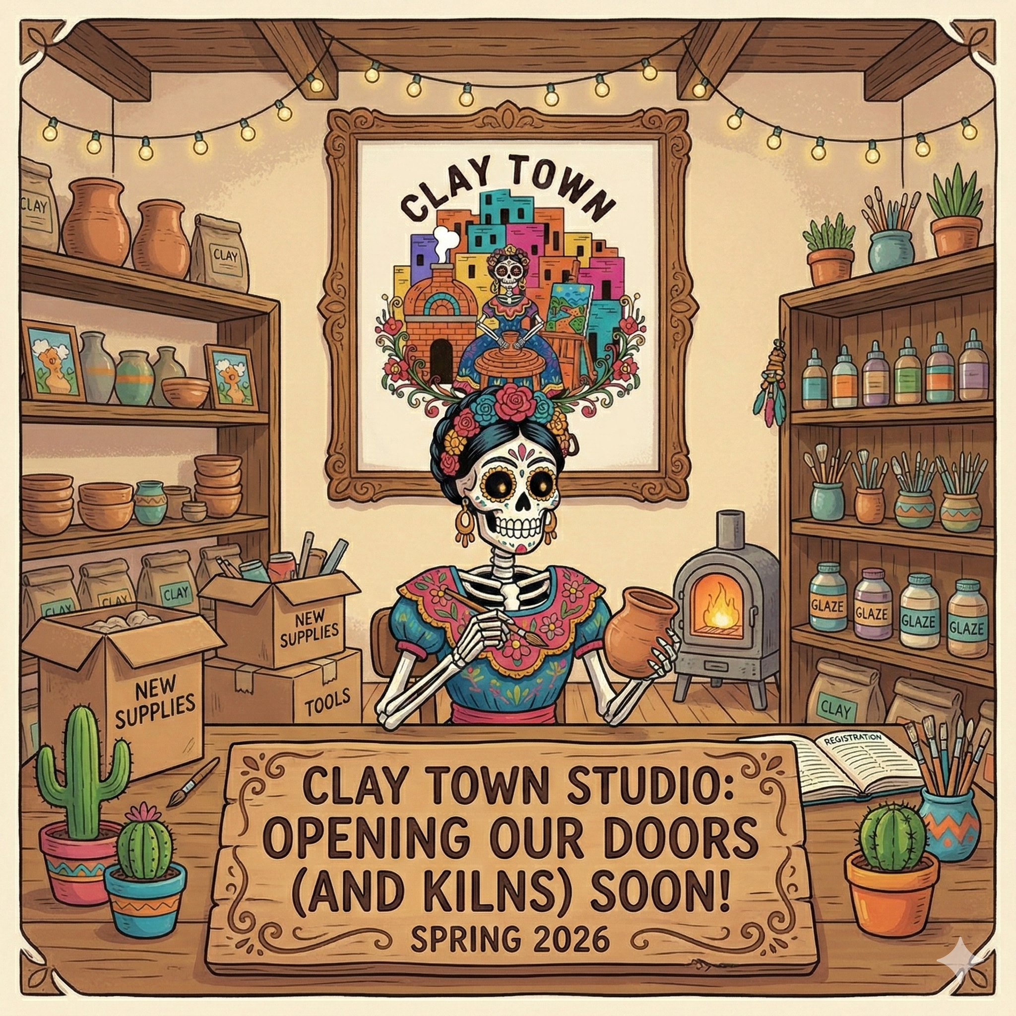 Clay Town Studio Coming Soon